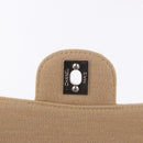 CHANEL Matelasse 25 Chain Shoulder Bag Cotton Beige Silver CC Auth 192083A-23