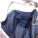 CHANEL Matelasse Chain Shoulder Bag Tweed Red Gold CC Auth 192084SAM-19