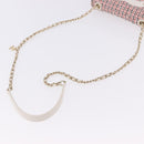 CHANEL Matelasse Chain Shoulder Bag Tweed Red Gold CC Auth 192084SAM-7