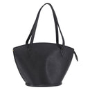 LOUIS VUITTON Epi Saint Jacques Shopping Bag Black M52272 LV Auth 192086-1