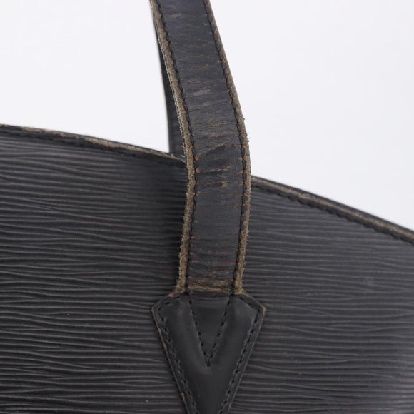 LOUIS VUITTON Epi Saint Jacques Shopping Bag Black M52272 LV Auth 192086