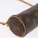 LOUIS VUITTON Monogram Papillon Pouch LV Auth 192087V-12