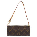 LOUIS VUITTON Monogram Papillon Pouch LV Auth 192087V-3