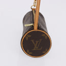 LOUIS VUITTON Monogram Papillon Pouch LV Auth 192087V-5