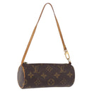 LOUIS VUITTON Monogram Papillon Pouch LV Auth 192088-1