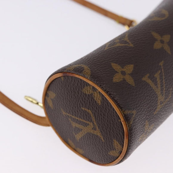 LOUIS VUITTON Monogram Papillon Pouch LV Auth 192088