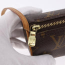 LOUIS VUITTON Monogram Papillon Pouch LV Auth 192088-9