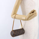 LOUIS VUITTON Monogram Papillon Pouch LV Auth 192088-19