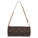 LOUIS VUITTON Monogram Papillon Pouch LV Auth 192088-13