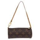 LOUIS VUITTON Monogram Papillon Pouch LV Auth 192088-2