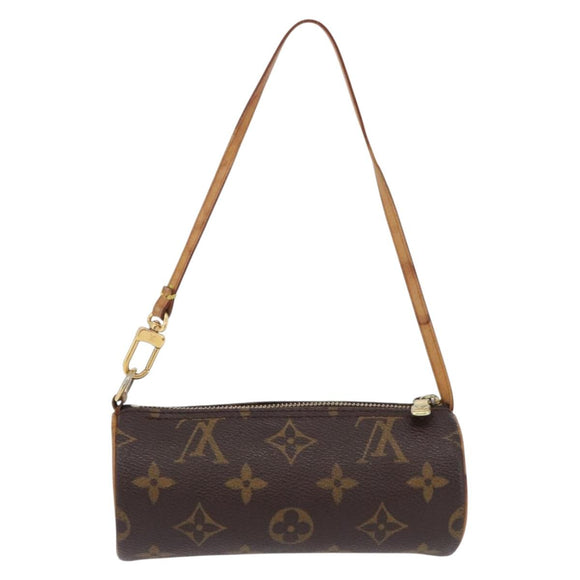 LOUIS VUITTON Monogram Papillon Pouch LV Auth 192088