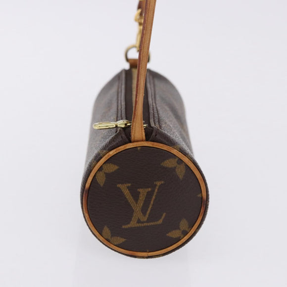 LOUIS VUITTON Monogram Papillon Pouch LV Auth 192088