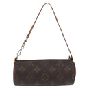 LOUIS VUITTON Monogram Papillon Pouch LV Auth 192089-2