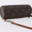 LOUIS VUITTON Monogram Papillon Pouch LV Auth 192089-6