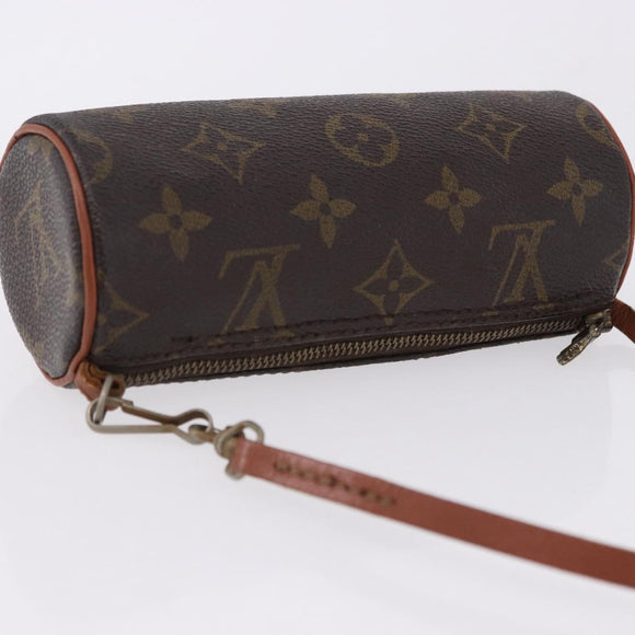 LOUIS VUITTON Monogram Papillon Pouch LV Auth 192089