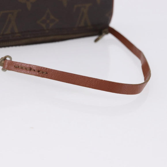 LOUIS VUITTON Monogram Papillon Pouch LV Auth 192089