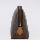LOUIS VUITTON Monogram Pochette Cosmetic PM Pouch M43998 LV Auth 192090-3