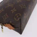 LOUIS VUITTON Monogram Pochette Cosmetic PM Pouch M43998 LV Auth 192090-7
