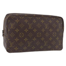 LOUIS VUITTON Monogram Trousse Toilette 28 Clutch Bag M47522 LV Auth 192092-1