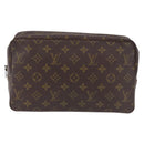 LOUIS VUITTON Monogram Trousse Toilette 28 Clutch Bag M47522 LV Auth 192092-2