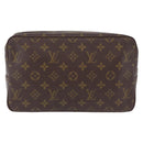LOUIS VUITTON Monogram Trousse Toilette 28 Clutch Bag M47522 LV Auth 192092-3