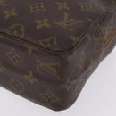 LOUIS VUITTON Monogram Trousse Toilette 28 Clutch Bag M47522 LV Auth 192092-9