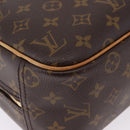 LOUIS VUITTON Monogram Trouville Hand Bag M42228 LV Auth 192093A-15
