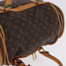 LOUIS VUITTON Monogram Sac Chasseur 40 Pet Carry M41924 LV Auth 192094-7