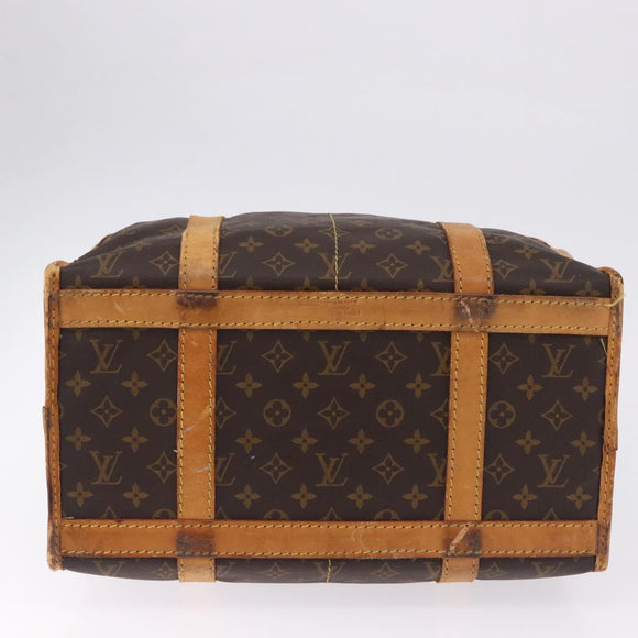 LOUIS VUITTON Monogram Sac Chasseur 40 Pet Carry M41924 LV Auth 192094