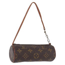 LOUIS VUITTON Monogram Papillon Pouch LV Auth 192097-1
