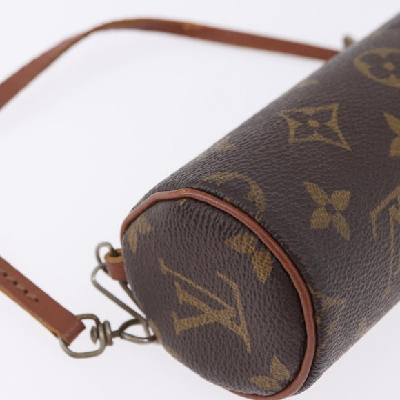 LOUIS VUITTON Monogram Papillon Pouch LV Auth 192097