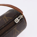 LOUIS VUITTON Monogram Papillon Pouch LV Auth 192097-10