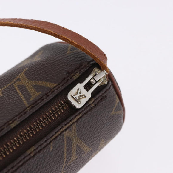 LOUIS VUITTON Monogram Papillon Pouch LV Auth 192097