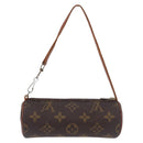 LOUIS VUITTON Monogram Papillon Pouch LV Auth 192097-2