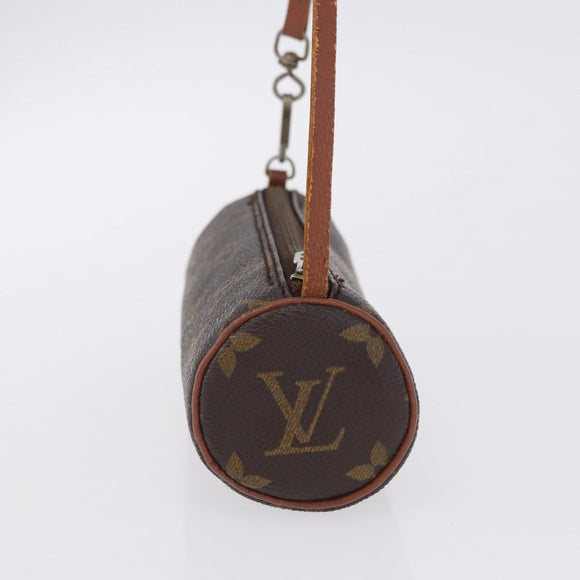 LOUIS VUITTON Monogram Papillon Pouch LV Auth 192097