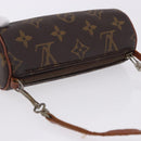 LOUIS VUITTON Monogram Papillon Pouch LV Auth 192097-6