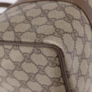 GUCCI GG Supreme Web Sherry Line Hand Bag PVC Beige Gold 69 02 007 Auth 192102-10