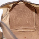 GUCCI GG Supreme Web Sherry Line Hand Bag PVC Beige Gold 69 02 007 Auth 192102-18