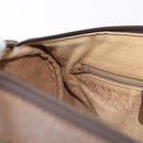 GUCCI GG Supreme Web Sherry Line Hand Bag PVC Beige Gold 69 02 007 Auth 192102-20