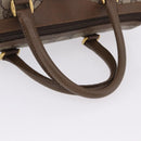 GUCCI GG Supreme Web Sherry Line Hand Bag PVC Beige Gold 69 02 007 Auth 192102-7