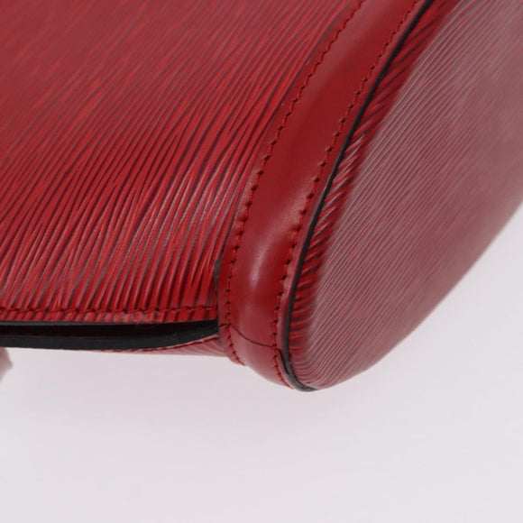 LOUIS VUITTON Epi Saint Jacques Shoulder Bag Red M52277 LV Auth 192103