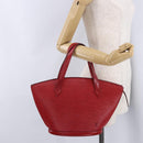 LOUIS VUITTON Epi Saint Jacques Shoulder Bag Red M52277 LV Auth 192103-21
