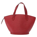 LOUIS VUITTON Epi Saint Jacques Shoulder Bag Red M52277 LV Auth 192103-3