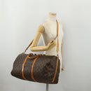 LOUIS VUITTON Monogram Keepall Bandouliere 50 Boston Bag M41416 LV Auth 192106-24