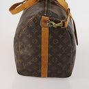 LOUIS VUITTON Monogram Keepall Bandouliere 50 Boston Bag M41416 LV Auth 192106-4