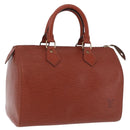 LOUIS VUITTON Epi Speedy 25 Hand Bag Brown M43013 LV Auth 192111A-1