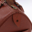 LOUIS VUITTON Epi Speedy 25 Hand Bag Brown M43013 LV Auth 192111A-19