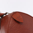 LOUIS VUITTON Epi Speedy 25 Hand Bag Brown M43013 LV Auth 192111A-20