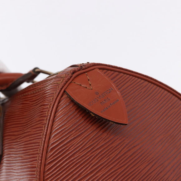 LOUIS VUITTON Epi Speedy 25 Hand Bag Brown M43013 LV Auth 192111A