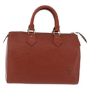 LOUIS VUITTON Epi Speedy 25 Hand Bag Brown M43013 LV Auth 192111A-13